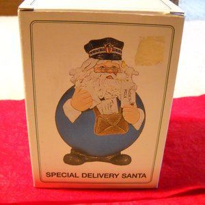 Dept 56 NOEL Special Delivery Santa 6.5" Collectible Ornament Original Box